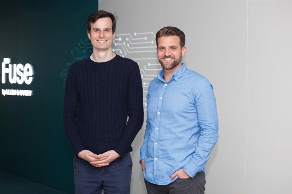 Legatics founder Anthony Seale (left) and head of business development Daniel Porus (right).